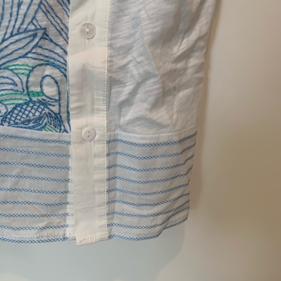 Akemi + Kin Sienna Embroidered Top Anthropologie - Picture 9 of 10